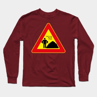 Jurassic Park Shit Long Sleeve T-Shirt